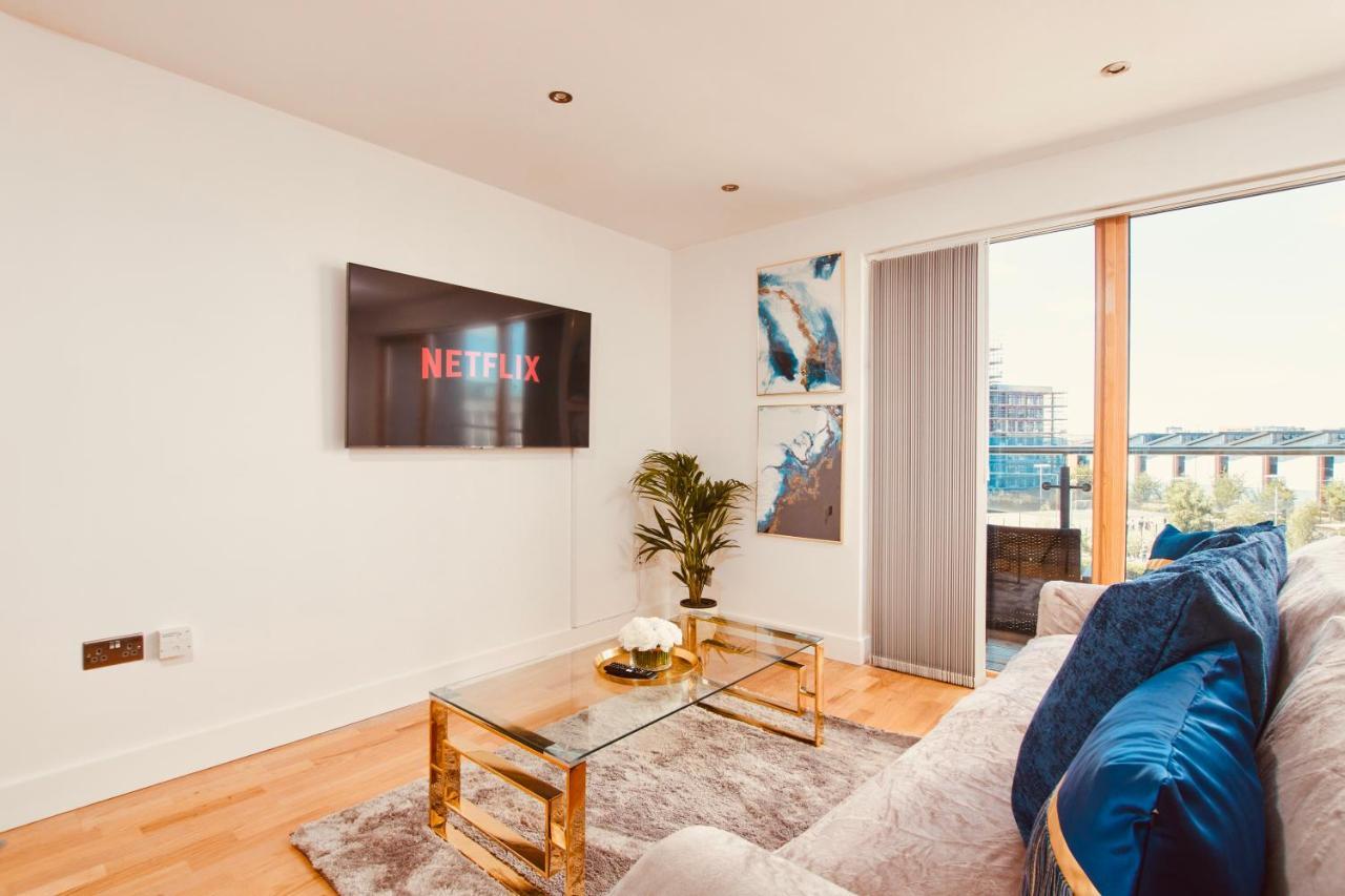 King Deluxe City Apt Large Balcony& Free Parking! Leeds  Exterior foto