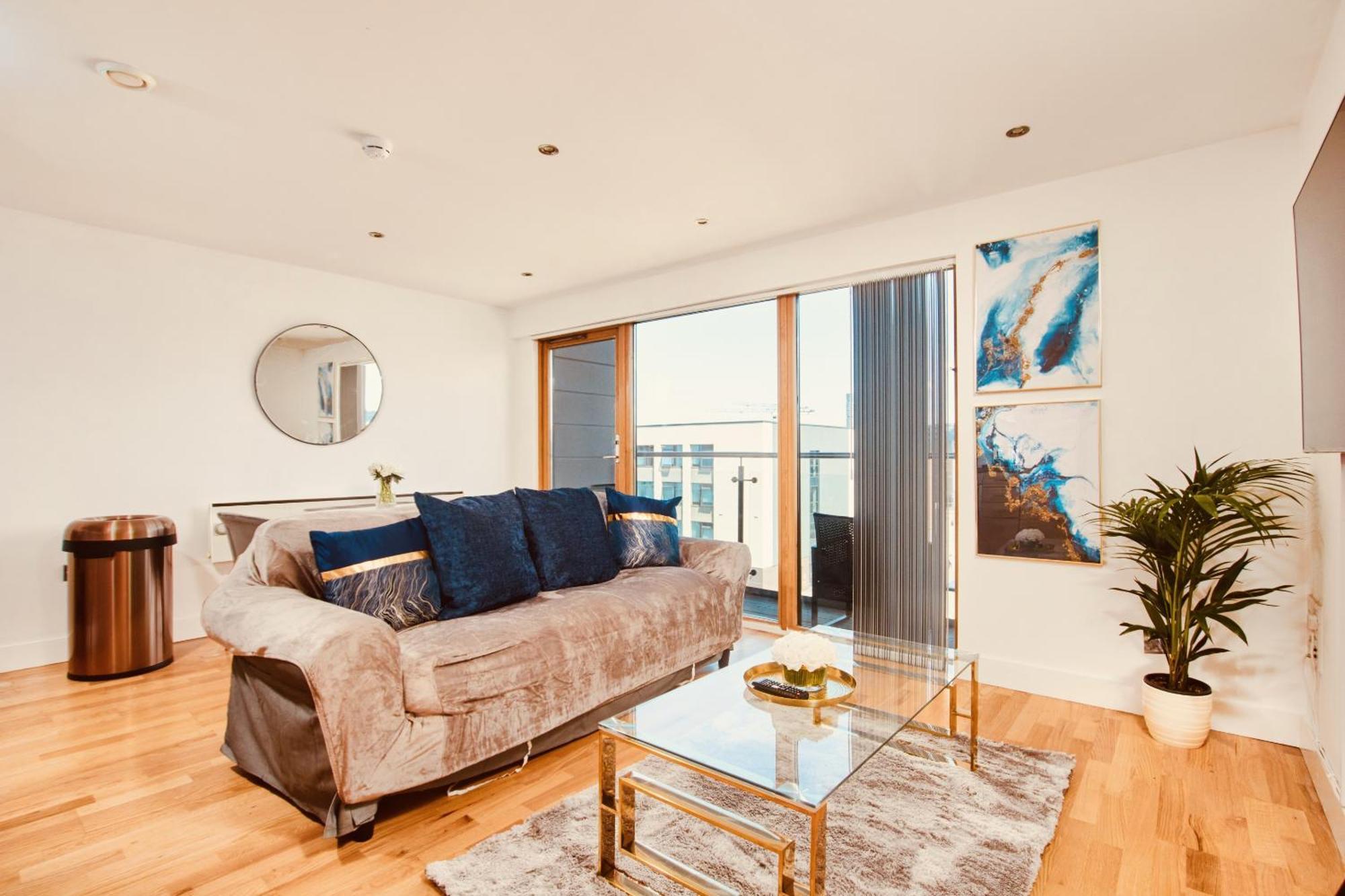 King Deluxe City Apt Large Balcony& Free Parking! Leeds  Exterior foto