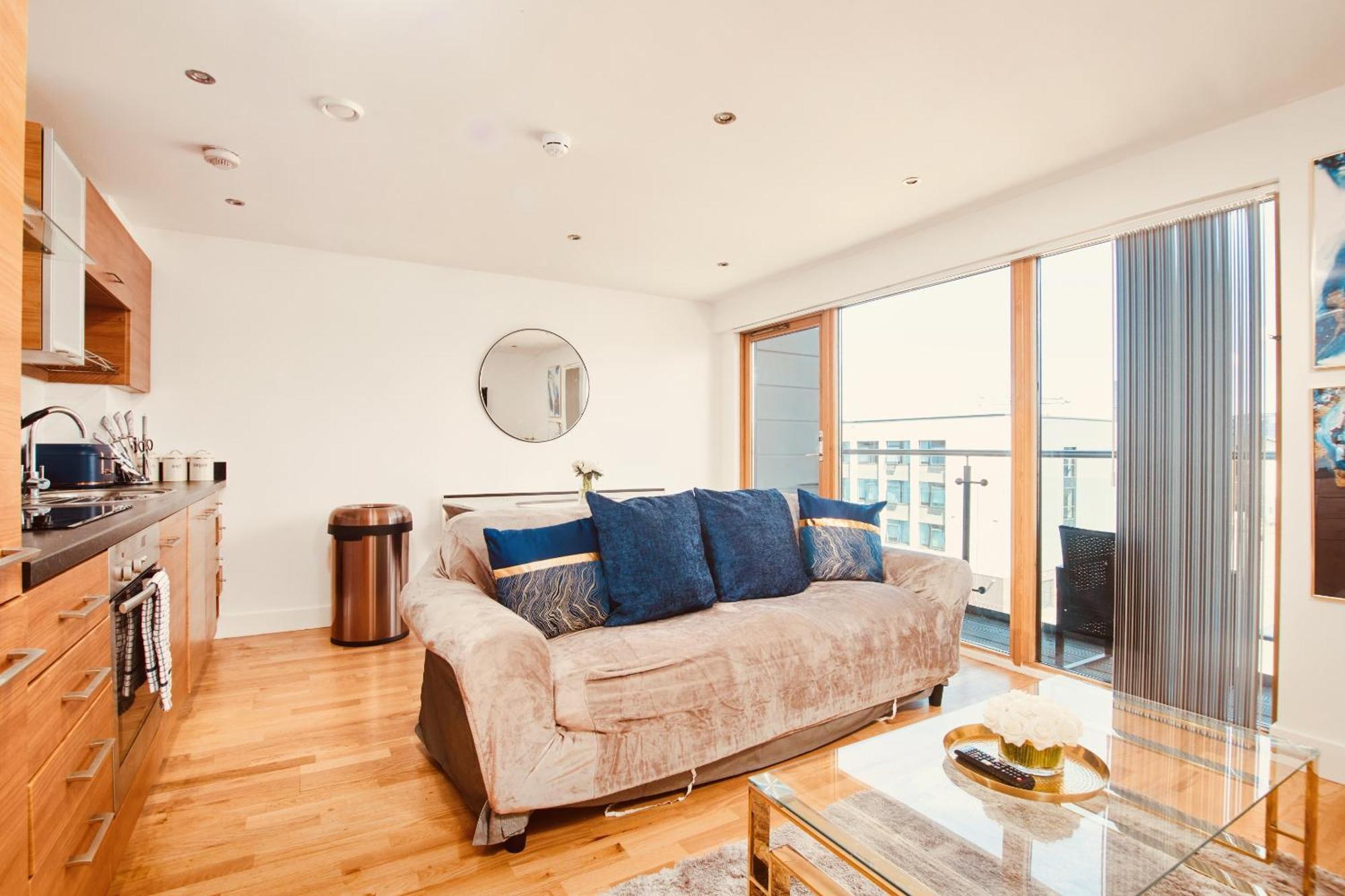 King Deluxe City Apt Large Balcony& Free Parking! Leeds  Exterior foto